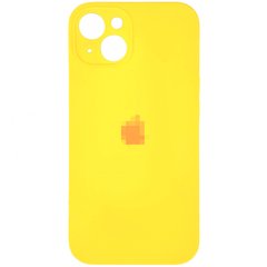 Чохол Silicone Case Full + Camera для iPhone 13 Yellow