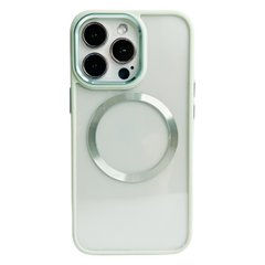 Чохол Matte Frame MagSafe для iPhone 13 PRO MAX Mint