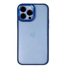 Чехол Crystal Case (LCD) для iPhone 13 Dark Blue