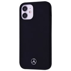 Чехол Silicone Mercedes-Benz Case для iPhone 12 MINI Black купить