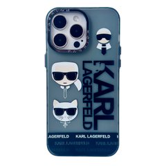 Чехол Fashion Karl Lagerfeld Case для iPhone 14 PRO MAX Black