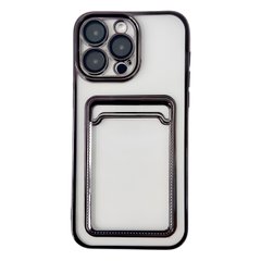 Чохол Pocket Glossy Case для iPhone 13 PRO MAX Black