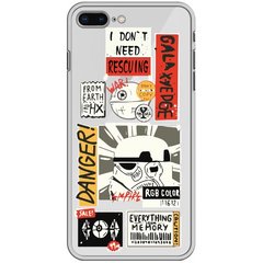 Чохол прозорий Print для iPhone 7 Plus | 8 Plus Stormtrooper купити