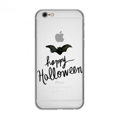 Чохол прозорий Print Halloween для iPhone 6|6s Happy Halloween купити