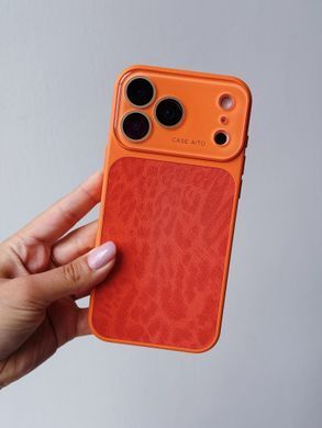 Чохол AITO PU-Leather Leopard Case для iPhone 16 Black - ash-mobile.com.ua - фото 4