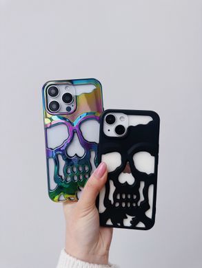 Чохол Skull Case для iPhone 13 PRO MAX Black - ash-mobile.com.ua - фото 2