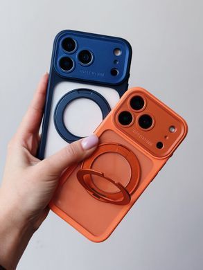 Чохол Nofelet Optic Ring with MagSafe для iPhone 15 PRO Orange - ash-mobile.com.ua - фото 4