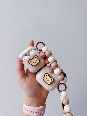 Чехол Bear Charm для AirPods 3 Biege - ash-mobile.com.ua - фото 5