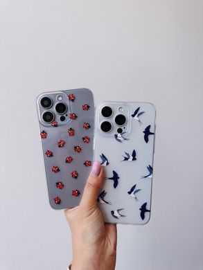 Чохол прозорий Print Happy Nice для iPhone 7 Plus | 8 Plus Swallows - ash-mobile.com.ua - фото 4