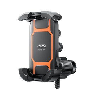 Тримач для велосипеда XO C201 Full-Coverage Motorcycle Phone Mount Black - ash-mobile.com.ua - фото 1