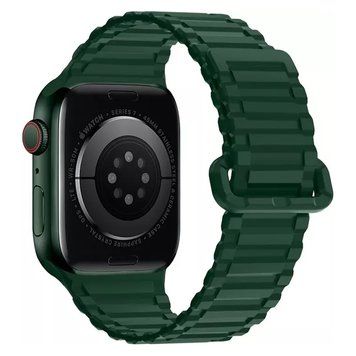 Ремешок HOCO WA06 Flexible Military pattern для Apple Watch 42mm | 44mm | 45mm | 46mm | 49mm Dark Green