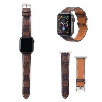 Ремешок ЛВ для Apple Watch 38mm | 40mm | 41mm Canvas Brown - ash-mobile.com.ua - фото 1