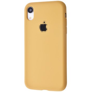 Чохол Silicone Case Full для iPhone XR Gold - ash-mobile.com.ua - фото 1