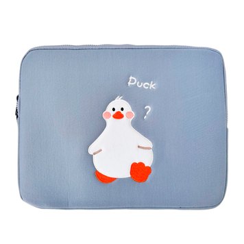 Чохол-сумка Cute Bag for iPad 12.9" Duck Lavander Grey - ash-mobile.com.ua - фото 1