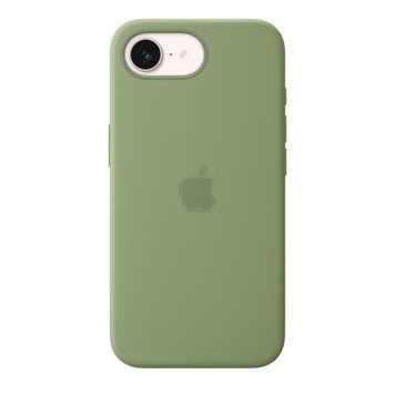 Чохол Silicone Case with MagSafe OEM для iPhone 17e Light Moss
