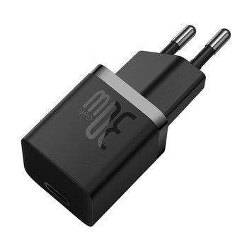 СЗУ Baseus GaN5 Fast Charger 30W (1 Type-C) Black - ash-mobile.com.ua - фото 1