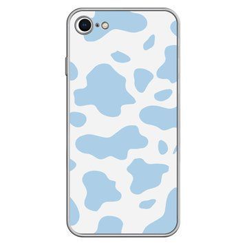 Чехол прозрачный Print Animal Blue для iPhone 16e | 17e Cow - ash-mobile.com.ua - фото 1