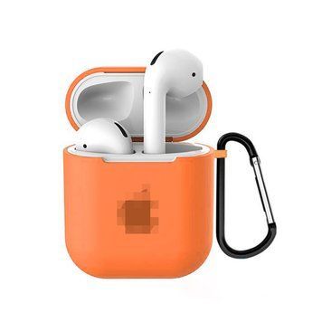 Чехол (яблоко) для AirPods 1 | 2 Papaya - ash-mobile.com.ua - фото 1