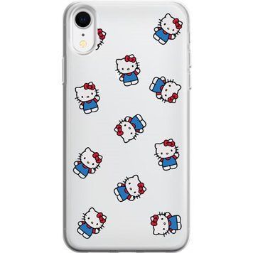Чехол прозрачный Print Hello Kitty для iPhone XR Whole Blue - ash-mobile.com.ua - фото 1