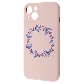Чохол WAVE Minimal Art Case with MagSafe для iPhone 13 Pink Sand/Wreath - ash-mobile.com.ua - фото 1