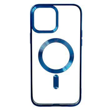 Чохол Shining ajar with MagSafe для iPhone 15 Navy Blue - ash-mobile.com.ua - фото 1
