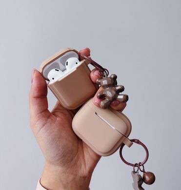 Чехол Bear Charm для AirPods 3 Biege - ash-mobile.com.ua - фото 4