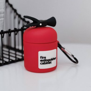 Чохол 3D для AirPods 1 | 2 Fire Extinguisher - ash-mobile.com.ua - фото 3