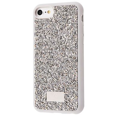 Чехол Bling World Grainy Diamonds для iPhone 7 | 8 | SE 2 | SE 3 Silver купить