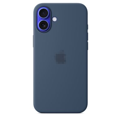 Чохол Silicone Case with MagSafe OEM для iPhone 16 Plus Denim - ash-mobile.com.ua - фото 2