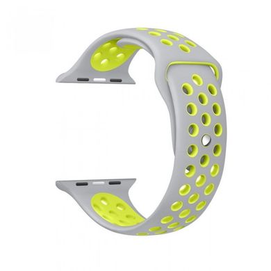 Ремешок Nike Sport Band для Apple Watch 38mm | 40mm | 41mm Silver/Volt купить