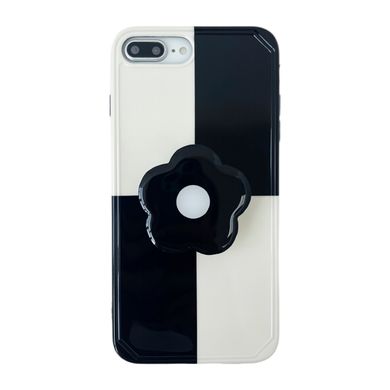 Чехол Popsocket Сheckmate Case для iPhone 7 Plus | 8 Plus Double Black/White купить
