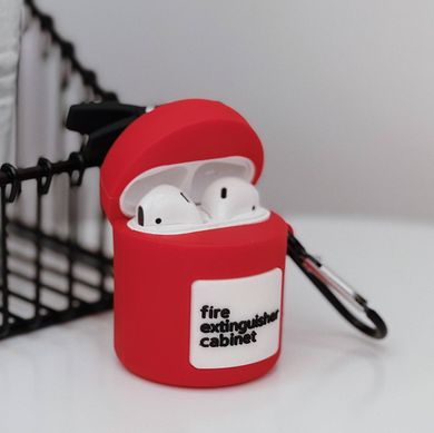 Чехол 3D для AirPods 1 | 2 Fire Extinguisher купить