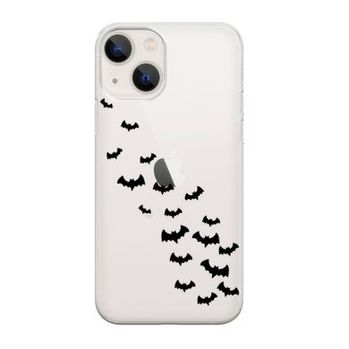 Чехол прозрачный Print Halloween для iPhone 13 MINI Flittermouse