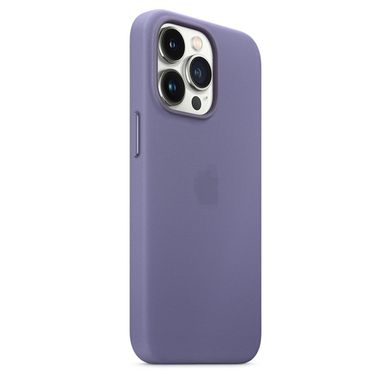 Чохол Leather Case with MagSafe для iPhone 13 PRO MAX Wisteria