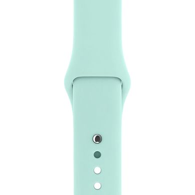 Ремінець Silicone Sport Band для Apple Watch 42mm | 44mm | 45mm | 49mm Marine Green розмір S купити