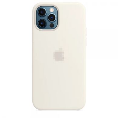 Чохол Silicone Case Full OEM для iPhone 12 | 12 PRO White - ash-mobile.com.ua - фото 1