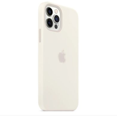 Чохол Silicone Case Full OEM для iPhone 12 | 12 PRO White - ash-mobile.com.ua - фото 2