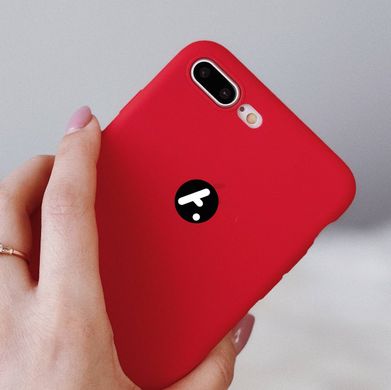 Чохол Silicone Case Ultra Thin для iPhone XS MAX Red - ash-mobile.com.ua - фото 2