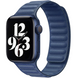Ремінець Leather Link для Apple Watch 38/40/41 mm Baltic Blue