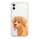 Чохол прозорий Print Dogs для iPhone 12 MINI Cody Brown купити