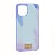 Чохол ONEGIF Wave Style для iPhone 12 | 12 PRO Light Purple купити