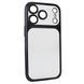 Чехол Titan Frame Matte PC Case для iPhone 17 PRO Black