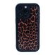 Чохол Africa Leopard для iPhone 13 PRO Black - ash-mobile.com.ua - фото 1