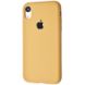 Чохол Silicone Case Full для iPhone XR Gold купити