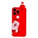 Чехол 3D New Year для iPhone 14 PRO MAX Santa Claus