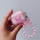 Чехол Crystal Butterfly для AirPods 1 | 2 Pink