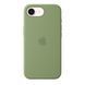 Чохол Silicone Case with MagSafe OEM для iPhone 17e Light Moss