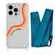 Чохол прозорий з ремінцем Print Mood swings для iPhone 11 PRO Live in the moment/Forest Green