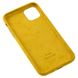 Чехол Alcantara Full для iPhone 12 MINI Yellow