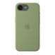 Чохол Silicone Case with MagSafe OEM для iPhone 17e Light Moss